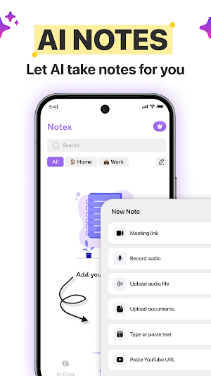 Meeting Notes - AI Note Taker Screenshot 0
