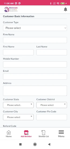 Snowcem Sales Screenshot 0