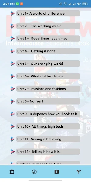 New Headway Intermediate Fourth Edition eBook Screenshot 0
