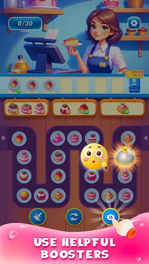 Crazy Cafe: Match 3 Screenshot 3