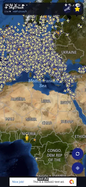 Flight tracker 78 Screenshot 0