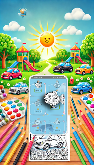 Fish Magic Coloring Screenshot 2