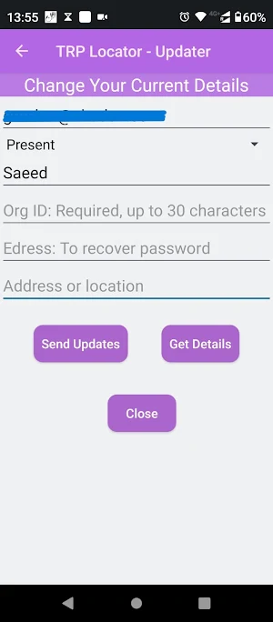TRP Locator Screenshot 2