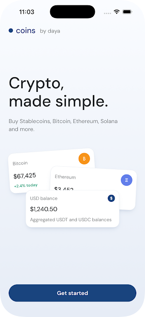 Daya Coins: Buy & Sell Crypto Screenshot 0