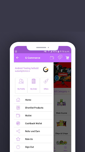 G Commerce - Shop in your hand Screenshot 1