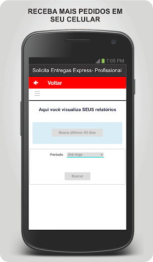 Solicita Entregas Express - Profissional Screenshot 2