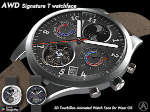 AWD Signature T watchface Screenshot 1
