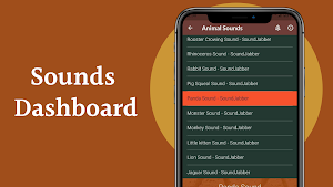 Animal Sounds - Real Animal Sounds & Ringtones Screenshot 1