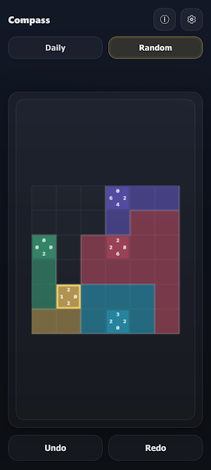 Compass - Logic Puzzle Screenshot 1