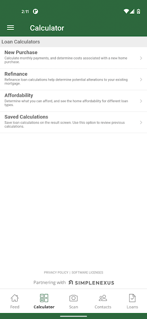 MV Mortgage Screenshot 1