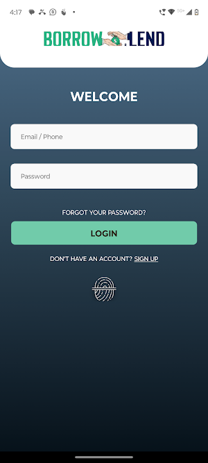 Borrow and Lend Screenshot 2