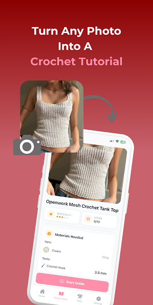 Yarnbie: Crochet & Knit Guide Screenshot 2