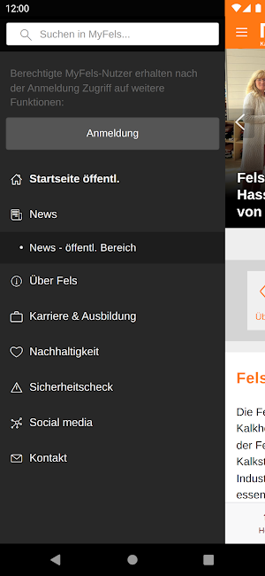 MyFels - Kalk fürs Leben Screenshot 1