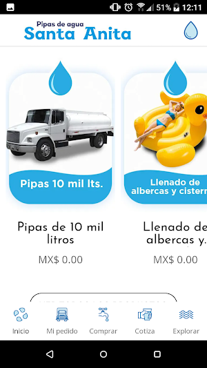 Pipas de Agua Sta Anita Screenshot 1