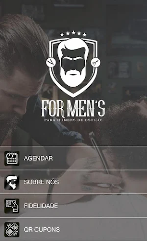 BARBEARIA FOR MEN'S Screenshot 0
