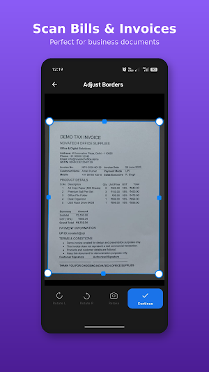 Omni Scanner - Doc PDF & QR Screenshot 2