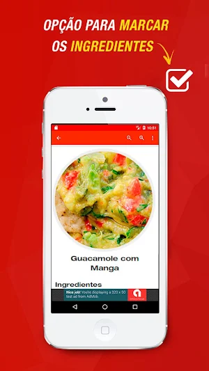 Receitas de Guacamole Screenshot 1
