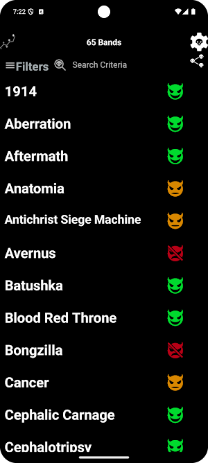 MDF Bands! Screenshot 0