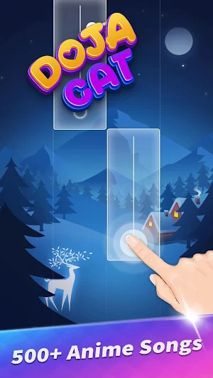 DOJA CAT Piano Tiles Screenshot 1