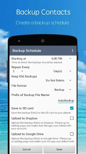 SA Contacts Lite Screenshot 2