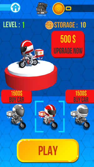Pizza Delivery : Moto Bike Rac Screenshot 2