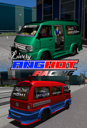 Livery Angkot Racing Screenshot 0