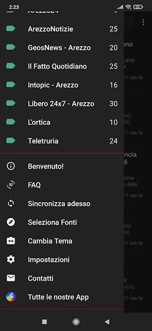 Arezzo edicola Screenshot 1