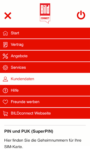 BILDconnect Servicewelt Screenshot 3