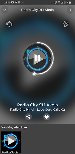US Radio City 91.1 Akola App O Screenshot 0