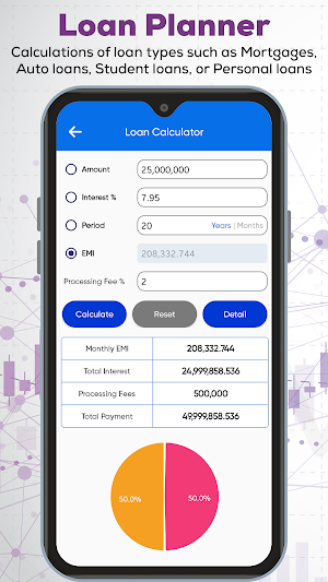 EMI Calculator - EMI/Loan/FD Screenshot 1