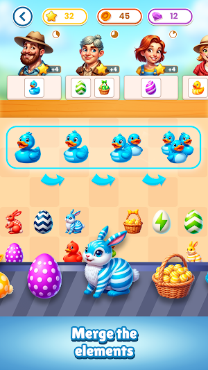 Easter Eggs Merge - Match Game Screenshot 1