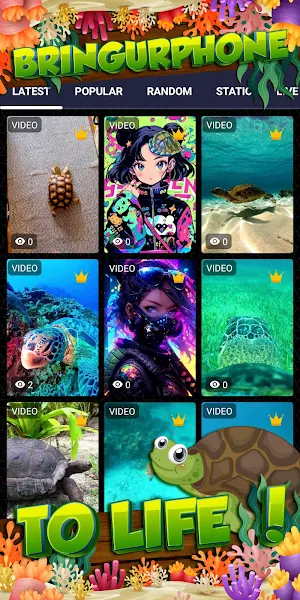 turtle wallpaper Screenshot 1