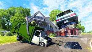 Bean Accident Car Crash Sim 3D Screenshot 0