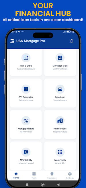 Mortgage Calculator & Loan EMI Screenshot 1