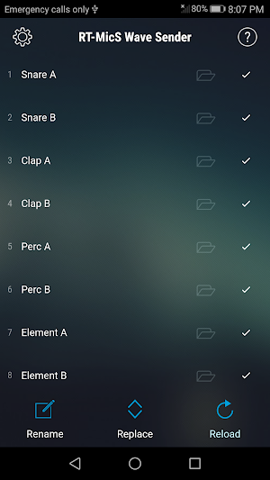 RT-MicS Wave Sender Screenshot 0