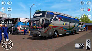 City Coach Bus Parking Simulator 2021 : Free Games Screenshot 0
