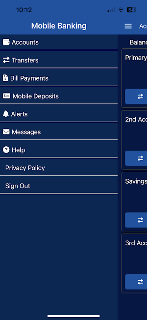 The Commercial Bank i2Mobile Screenshot 1