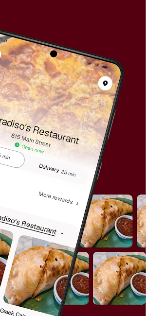 Paradiso's Restaurant Screenshot 1