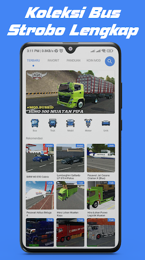 Mod Terlengkap Bussid 2022 Screenshot 1