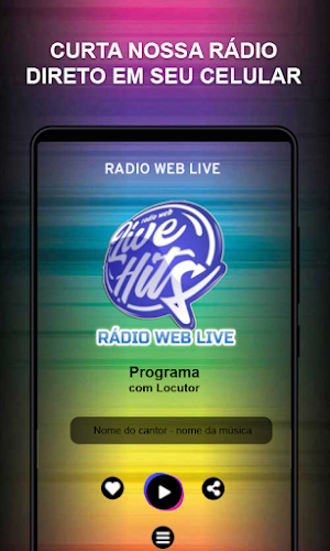 RADIO WEB LIVE Screenshot 0
