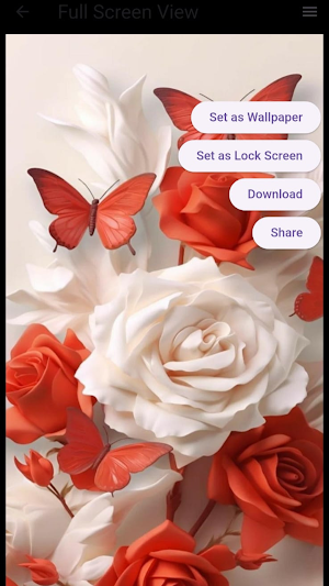 Butterfly Wallpaper Screenshot 1