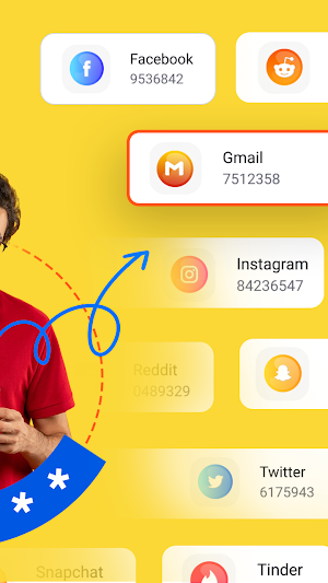Password Manager App with 2FA Screenshot 1