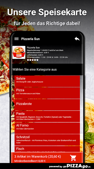 Pizzeria Sun Frankfurt am Main Screenshot 3