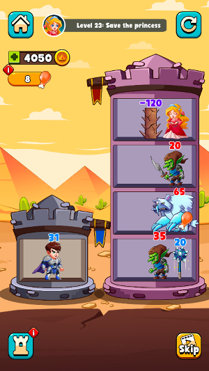Knight Tower War Screenshot 2