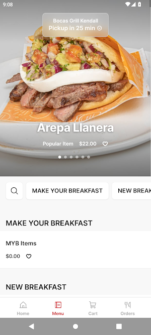 Bocas Grill Screenshot 1