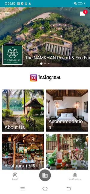 The NAMKHAN Resort & Eco Farm Screenshot 0