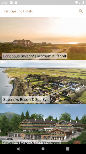 Severin*s Resort & Spa Screenshot 0