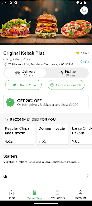 Original Kebab Plus Ayrshire Screenshot 2