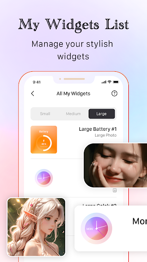 Smile Widgets&Screen Beautify Screenshot 3