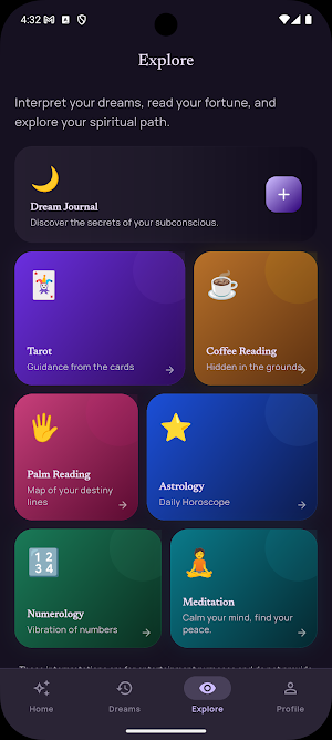 Arcana: Tarot, Astrology&Dream Screenshot 2